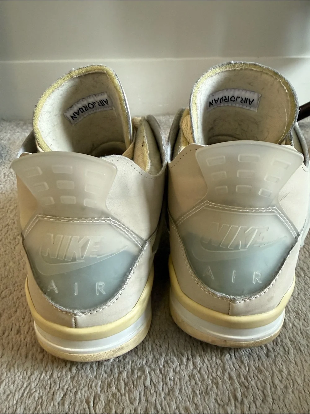 Jordan Men’s Sneakers in Beige and Gum